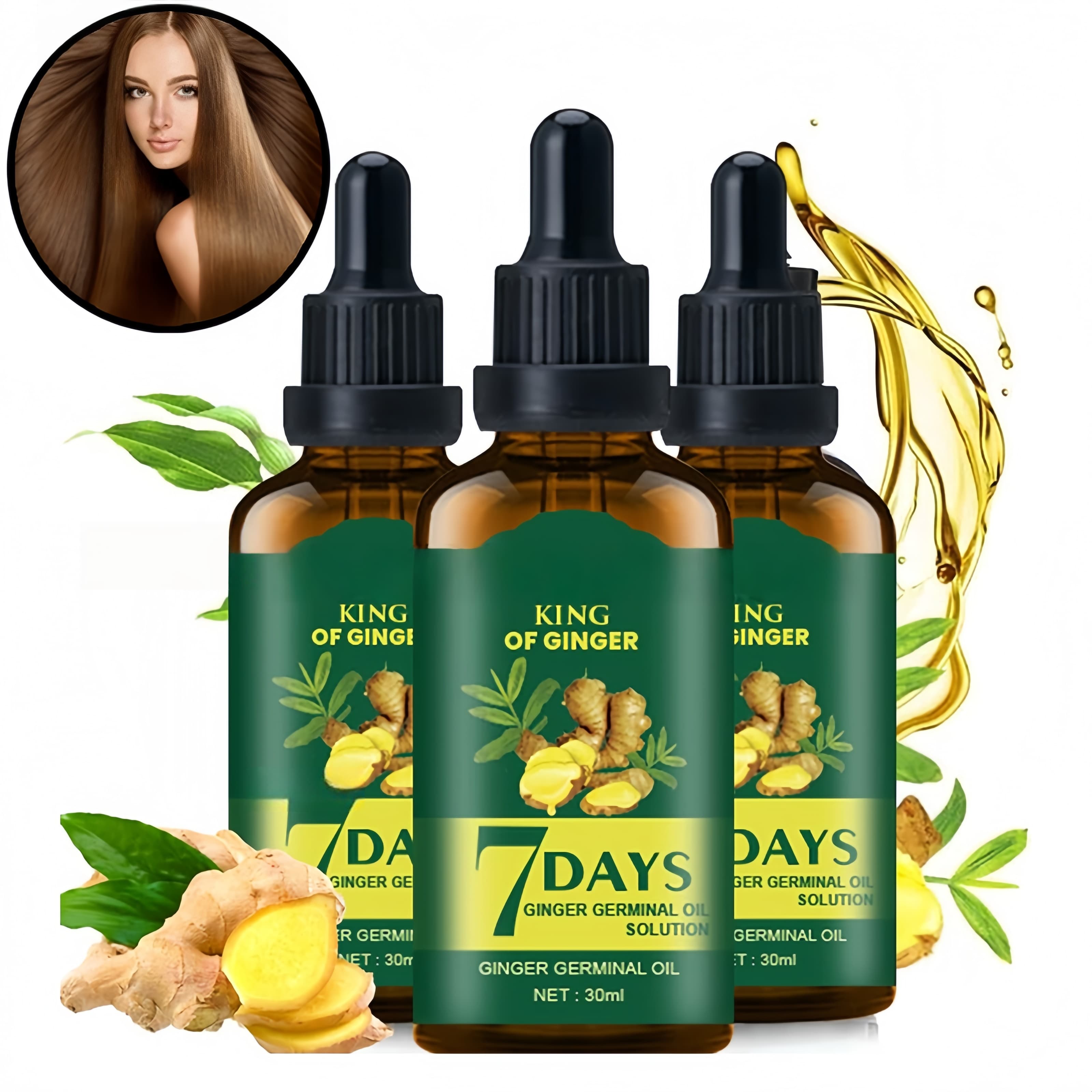 Hair Care Fragrance Essential Oil - Olio per la Crescita dei Capelli,