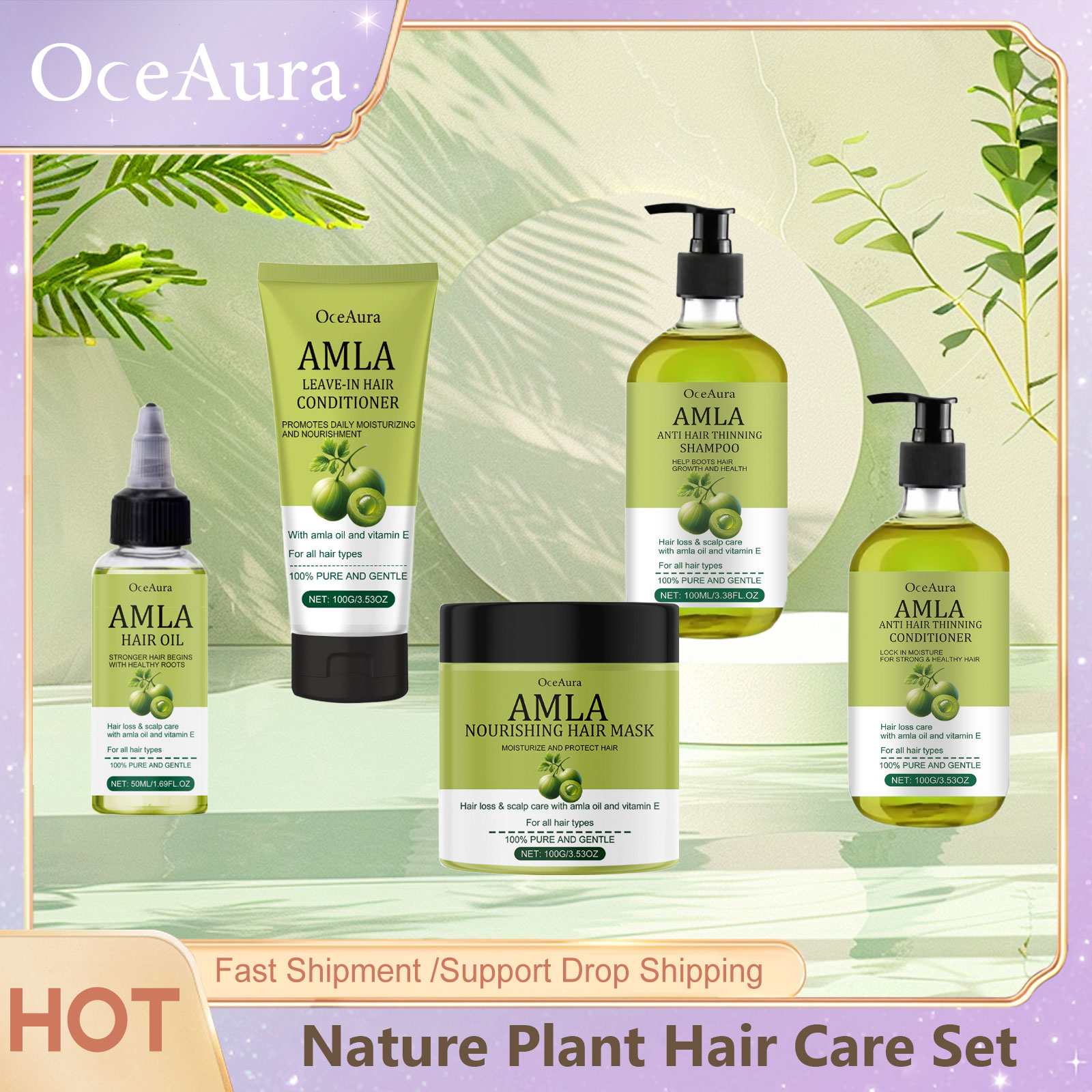 Olio di ricino Set per la cura - Hair Care Fragrance Essential Oil recensione e prezzo