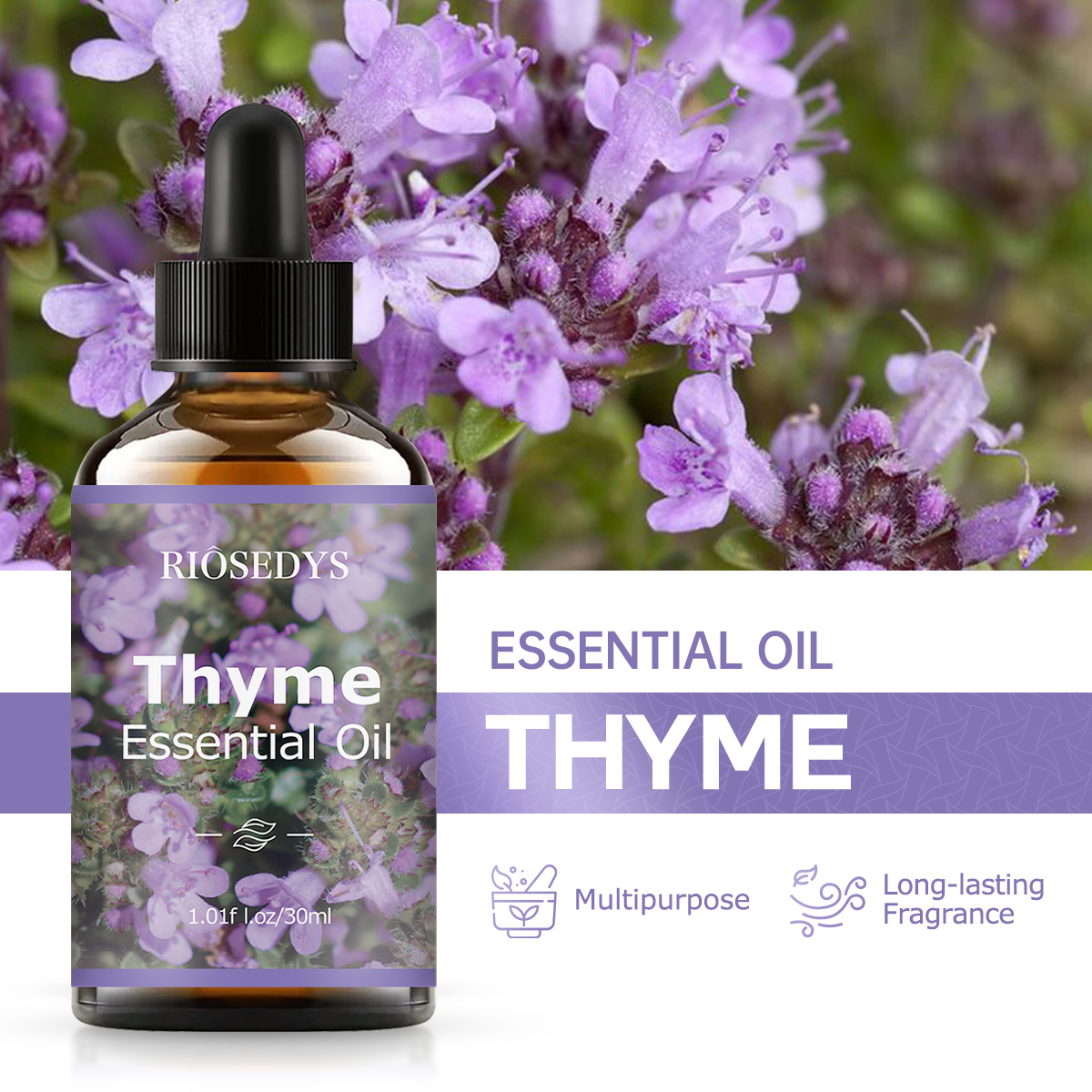 Olio essenziale di timo, con l - Hair Care Fragrance Essential Oil recensione e prezzo